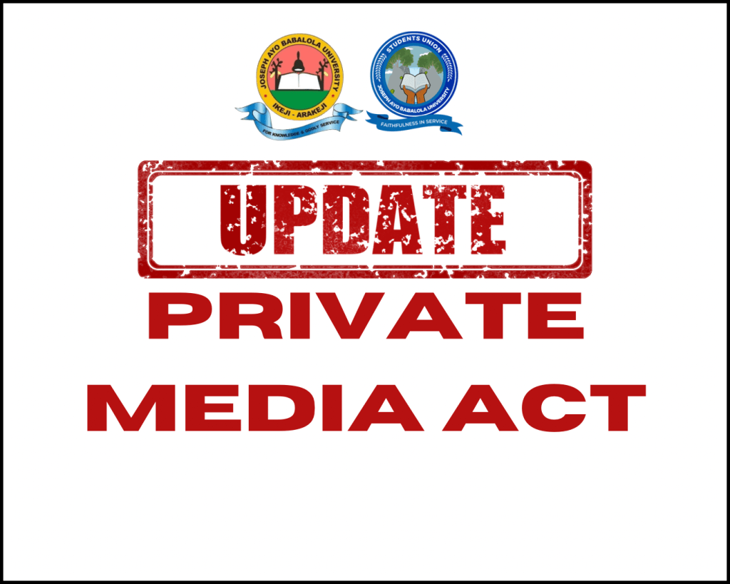 The Vice President Communications Announces List of Verified Private Media on&nbsp;Campus